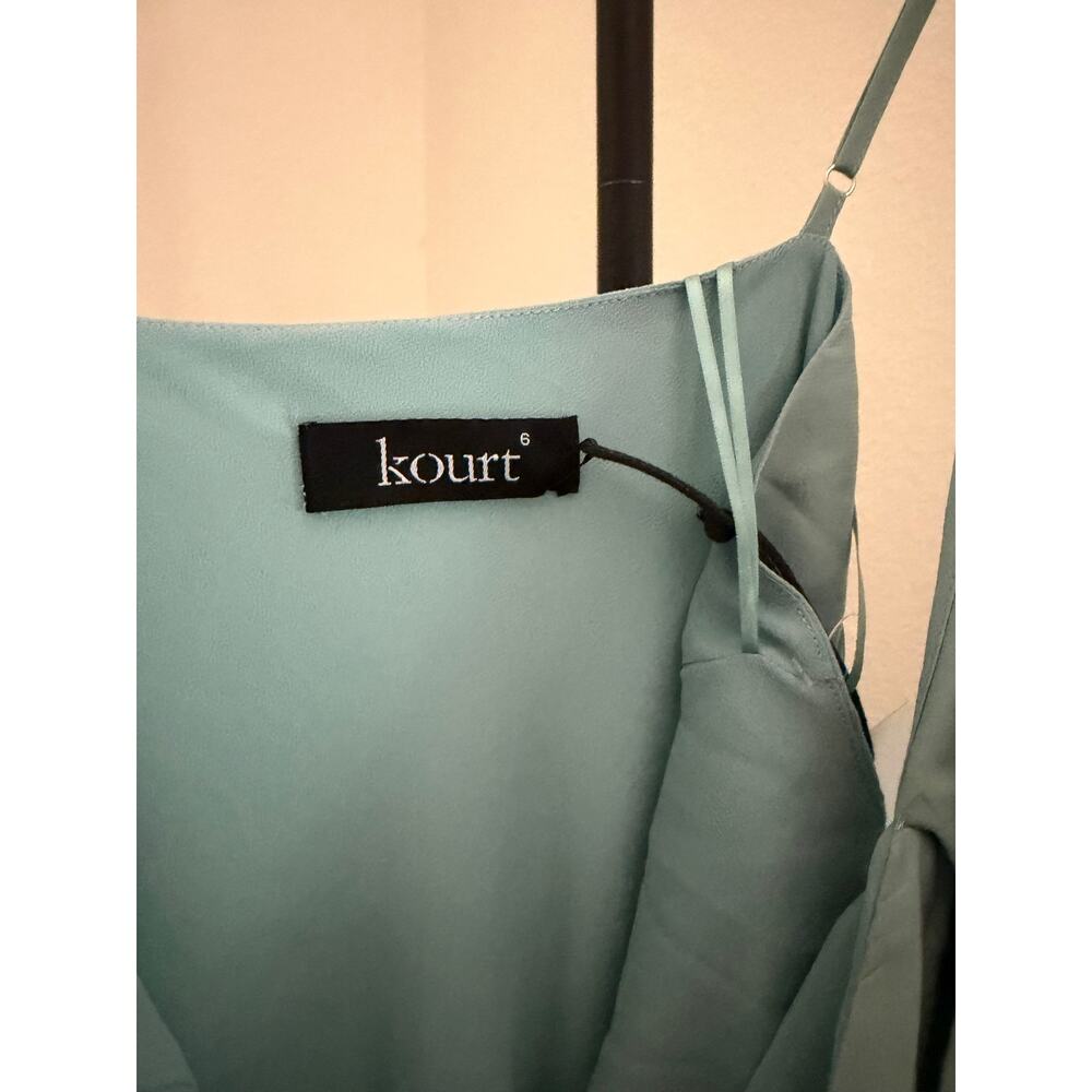 New Kourt sable blue  dress size 6 $245 - Picture 5 of 5